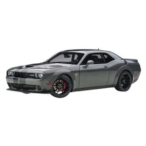 【送料無料】模型車 モデルカー ダッジヘルキャットワイドボディグレーオートアートdodge challenger srt hellcat widebody 2018 grey 118 71738 autoart