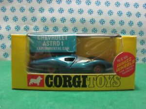 【送料無料】模型車 モデルカー ヴィンテージシボレーアストロコーギートイズvintagechevrolet astro 1 experimental car 143 corgi toys 347mib