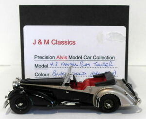 【送料無料】模型車 モデルカー クラシックスケールアルビスヴァンデンツアラーブラックゴールド