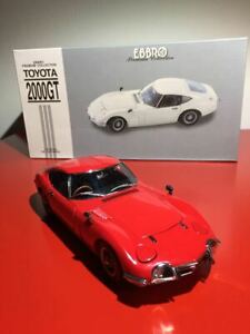 【送料無料】模型車 モデルカー エブブブロトヨタレッドfrom pressure 124 ebbroebbro toyota 2000gt red