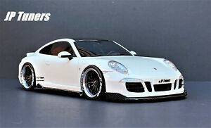 【送料無料】模型車 モデルカー ポルシェカレラブエアロチューニングチューナーズユニーク 118 porsche 911 carrera s club aero tuning jp tunersunique * modified conversion is｜hokushin