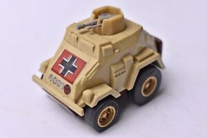 【送料無料】模型車 モデルカー チョロドイツファンクワゴンレトロタカラcombat choro q 272 german funk wagon c06 sand brown army 1980 retro takara｜hokushin