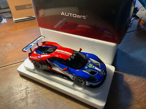 【送料無料】模型車 モデルカー オートアートハンドミュラーブルダイスautoart 81611 ford gt lm 2016 winner handmullerbourdais 68 118