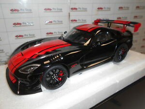【送料無料】模型車 モデルカー オートアートダッジバイパーエディションaa71732 by autoart dodge viper 128 edition acr 2017 118