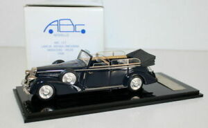 【送料無料】模型車 モデルカー モデルスケールレジンランチアストゥリアスリムジンabc model 143 scale resin abc127 lancia asturias limo wwii