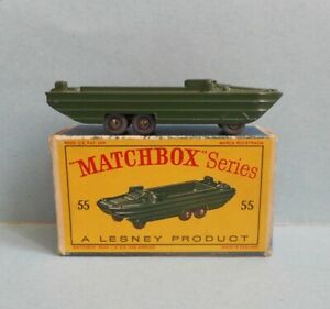 【送料無料】模型車 モデルカー レズニーマッチボックスオリジナルレアボックスlesney matchbox 55a dukw dukw gpw vnmint in original ultra rare d1 box 102,000円