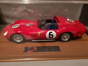 【送料無料】模型車 モデルカー フェラーリトリルマンferrari 250 tri le mans winner 1962 6 to 118 bbr bbrc 1803v|hokushin