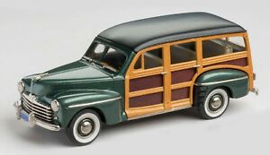 【送料無料】模型車 モデルカー ブルックリンフォードグリーンメットbrooklin brk83a 1947 ford v8 kombi green met