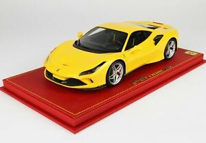 【送料無料】模型車 モデルカー フェラーリトリビュートイエローモデナbbr ferrari f8 tribute yellow modena limited edition 28 118｜hokushin
