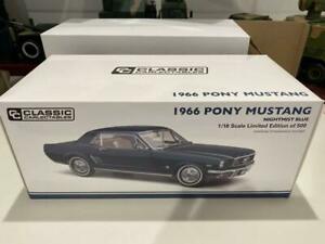 【送料無料】模型車 モデルカー クラシックカーレクスタポニーマスタングリミテッドclassic carlectables 118 1966 pony mustang limited to 500 units｜hokushin