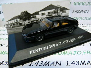 【送料無料】模型車 モデルカー カーアルタヤアンティークベンチュリアトランティックaut5m car 143 ixo altaya cars antique venturi 260 atlantic 1991