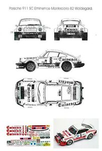【送料無料】模型車 モデルカー ポルシェエミネンスラリーモンテカルロporsche 911 sceminencerally montecarlo 82