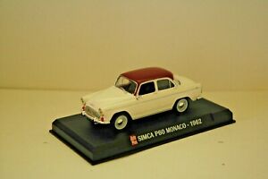 【送料無料】模型車 モデルカー コチェシムカモナコヌエボアンブリスターcoche simca p60 monaco 1962 143eme nuevo en blister｜hokushin