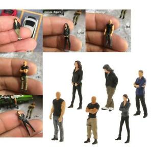 【送料無料】模型車 モデルカー スケールスモールミニキャターモデル164 scale small mini characters model women men la