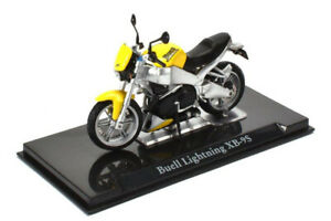 【送料無料】模型車 モデルカー アトラスビューエルライトニングイエローatlas 4110113 124 buell lightning xb9s 2002 yellow｜hokushin