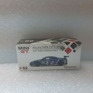 【送料無料】模型車 モデルカー アキュラワトキンスグレンミニacura nsx gt3 86 2017 imsa watkins glen lhd mini gt 164 mgt00052l