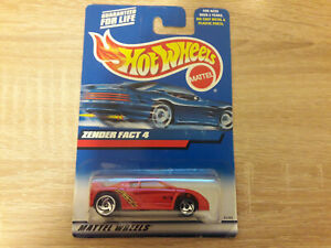 【送料無料】模型車 モデルカー ホットホイールゼンダーファクトメインラインレッド2000 hot wheels zender fact 4 164 164 mainline red