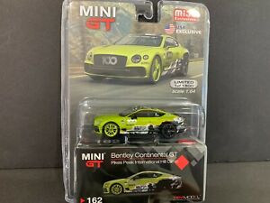 【送料無料】模型車 モデルカー ミニベントレーコンチネンタルパイクスピークインターナショナルmini gt bentley continental gt 2019 pikes peak international mgt00162 164｜hokushin