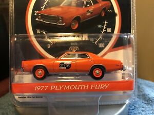 【送料無料】模型車 モデルカー グリーンライトプリマスフューリーシティタクシーホビー2019 greenlight 1977 plymouth fury city taxi hobby exclusive