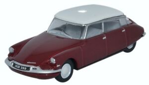 【送料無料】模型車 モデルカー オックスフォードシトロエンリーガルレッドホワイトoxford 176 citroen ds19 regal redwhite 76cds004