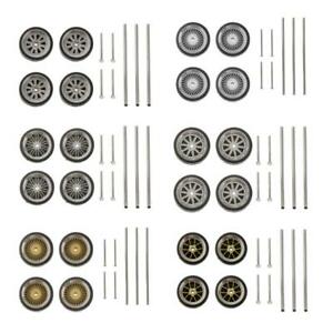 【送料無料】模型車 モデルカー メタルホイールタイヤキット164 11mm metal wheel tire kit for car vehicles