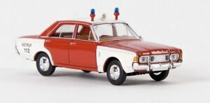 【送料無料】模型車 モデルカー ブレキナフォードbrekina 19406 187 ford 17m p7b td fire brigade