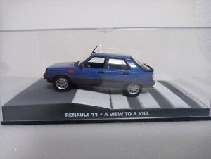 【送料無料】模型車 モデルカー ルノーヴィーウジェームズボンドコレクションrenault 11 wiew to kill 143 james bond collection｜hokushin 11,826円