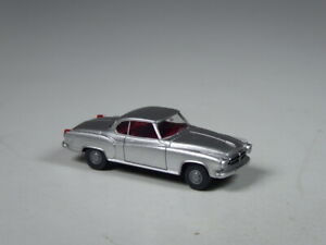 【送料無料】模型車 モデルカー ワイキングスペシャルモデルボーグワードイザベーペシルバーメタリックnlkr13 wiking special model borgward isabella coupe silver metallic|hokushin