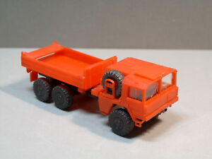 【送料無料】模型車 モデルカー マンファイアフラットベッドアンノroskopf 1100 man 5t fire 6x6 flatbed anno 1980 suitable for tt or ho