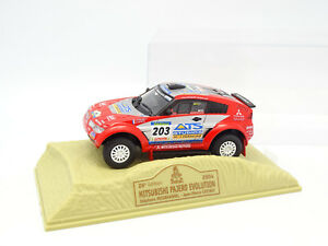 【送料無料】模型車 モデルカー ノレフプレスパリダカールパジェロnorev press paris dakar 143 mitsubishi pajero evolution 2004