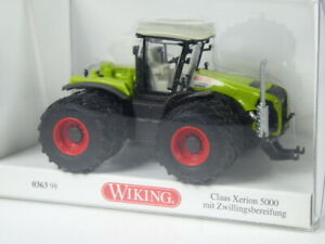 【送料無料】模型車 モデルカー リュブワイキングクラースタイヤlub3 wiking 036398 claas xerion 5000 with tyres twinned in 187 in conf｜hokushin