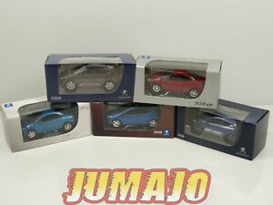 【送料無料】模型車 モデルカー インチプジョートノレフtri16 5 x 3 inches 164 peugeot norev 308 cc 307 308 3008 208 3p|hokushin