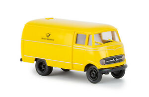 【送料無料】模型車 モデルカー ブレキナカハドイツコンプエルタスコレデラスbrekina 36039mb l 319 caja deutsche bundespost, con puertas correderas, h0|hokushin