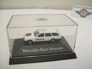 【送料無料】模型車 モデルカー メルセデスベンツホワイトヘルパmercedesbenz 300 te s124 mbmuseum 1985, white, herpa 187