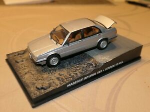 【送料無料】模型車 モデルカー ジェームズボンドマセラティビターボライセンスjames bond 007maserati biturbo 425licence to kill 143|hokushin