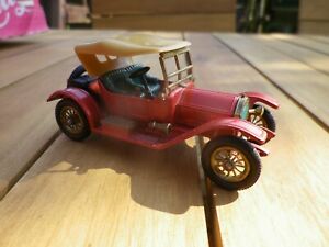 【送料無料】模型車 モデルカー レスニーマッチボックスストゥッツミントボックスlesney matchbox yesteryear y8 stutz 1914 of 1969 mint without box｜hokushin