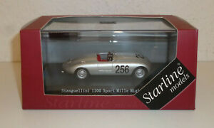【送料無料】模型車 モデルカー スターラインモデルカースタンゲリーニスポーツミッレミリアstarlinemodel carstanguellini 1100 sport mille miglia 19511431330