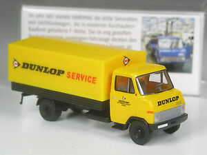 【送料無料】模型車 モデルカー クラスブレキナハノマグヘンシェルトラックダンロップタイヤオリジナルボックス