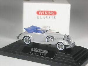 【送料無料】模型車 モデルカー ラグジュアリーワイキングソンダーモデルメルセデスシルバーグレーエッセンコンフluxury wiking sondermodell mercedes 540 k silver grey tc essen 1995 in conf 11,466円