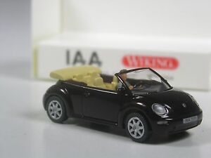 【送料無料】模型車 モデルカー トップビートルカブリオブラウンメタリックワイキングtop wiking vw beetle cabrio brown metallic to iaa 2004 bnib|hokushin