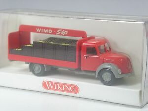【送料無料】模型車 モデルカー クラスオリジナルボックスマジラスメルクルボンネットワイキングclass wiking magirus mercur bonnet wimo sip in original box