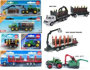 【送料無料】模型車 モデルカー ログクレーントレーラー187 164 siku 1649 1652 1659 1675 1480 1804 forest log crane tractor trailer｜hokushin 11,750円
