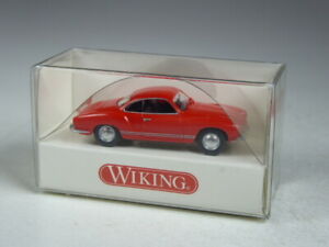 【送料無料】模型車 モデルカー ウィキングカルマンギアレッドオレンジトップnlkr6 wiking vw karmann ghia redorange top bnib|hokushin
