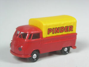 【送料無料】模型車 モデルカー レアブレキナフランスフラットベッドピンダーフランスrare brekina france vw t1 flatbed pinder france