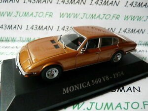 【送料無料】模型車 モデルカー イキソアルタヤモニカaut10m car 143 ixo altaya cars of yesteryear monica 560 v8 1974｜hokushin