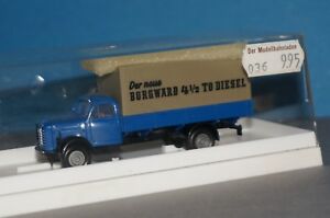【送料無料】模型車 モデルカー ブレキナボーグワードバトルワゴンボーグワードbox10 187 4300 brekina borgward b 4500 battle wagon the borgward emb｜hokushin
