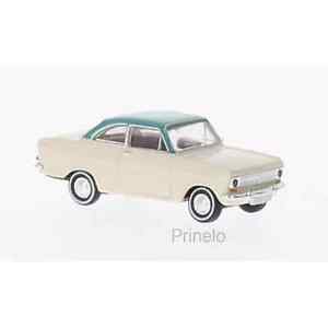【送料無料】模型車 モデルカー ブレキナオーオペルカデットアクーペライトベージュダークターコイズbrekina 20328 187 oh opel kadett a coupe light beigedark turquoise h0