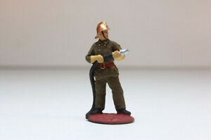 【送料無料】模型車 モデルカー スズフィギュアバレル143 tin soldier figure fireman with barrel handpainted