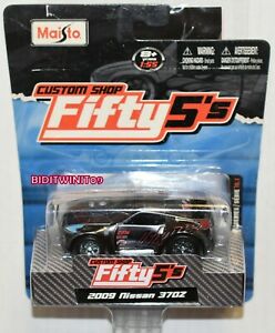 【送料無料】模型車 モデルカー マイストパッジェナウショップシュワルツmaisto passgenau shop fifty5s 2009 nissan 370z schwarz w|hokushin
