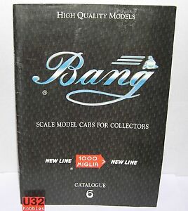 【送料無料】模型車 モデルカー ボンカタログページbong catalogue edition 6 48 pages